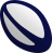 Rugby ball illustration